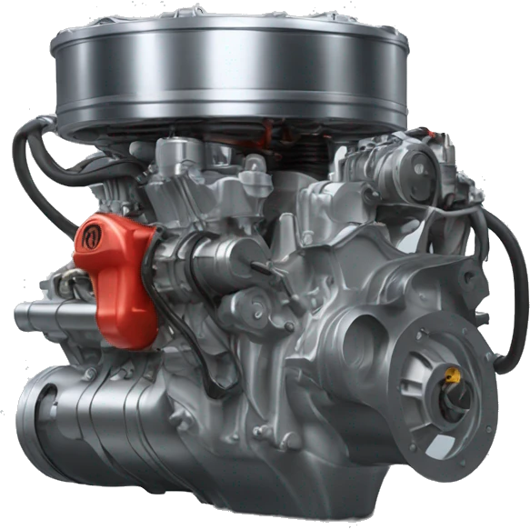 the piston is in the engine emoji