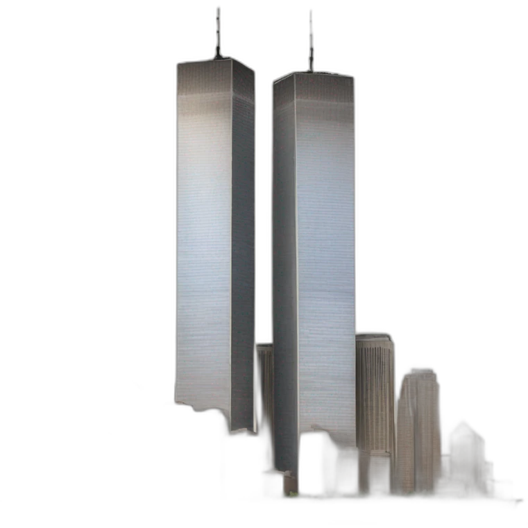 Twin towers 9/11 emoji