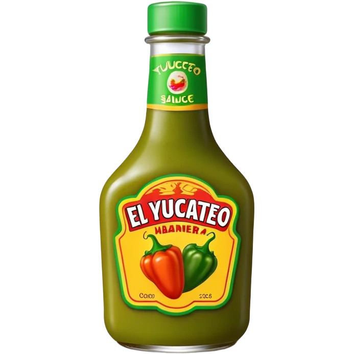 El Yucateco – Green Habanero Sauce emoji