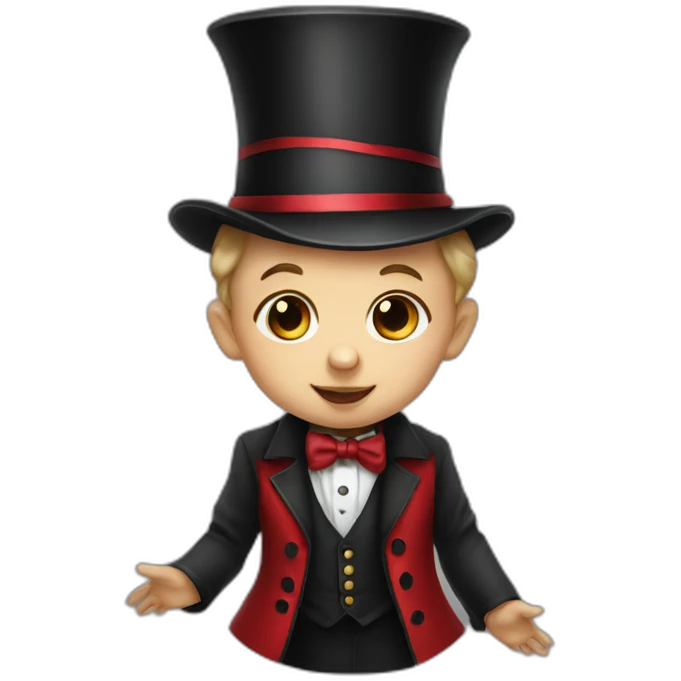 Magician baby emoji