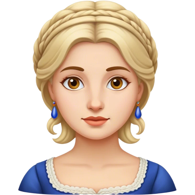 traditional european woman emoji