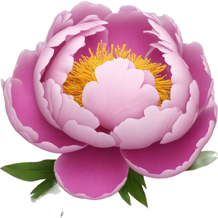 Peony emoji