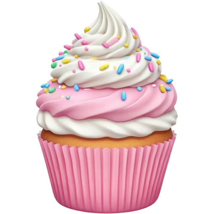 Pastel Pink Cupcake emoji