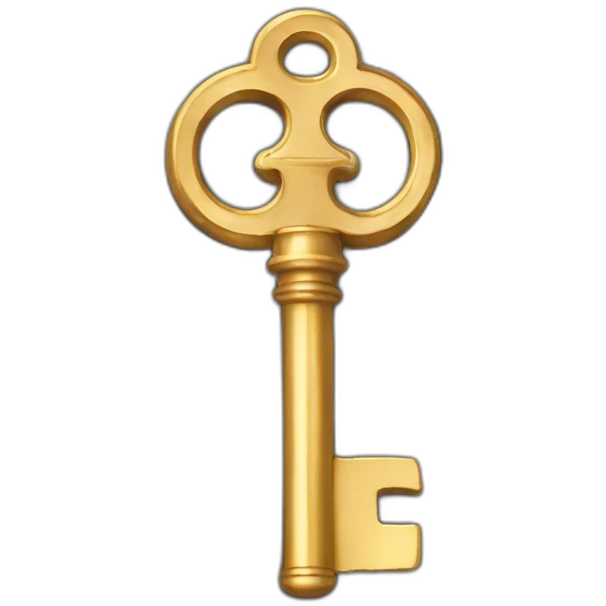 golden key emoji