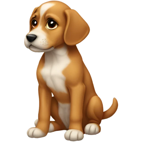 puppy alone emoji