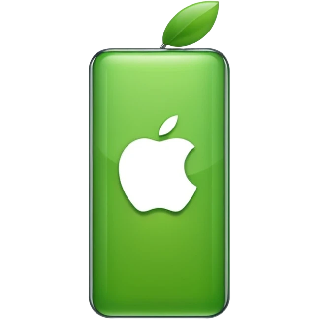 Fullbattery icon apple emoji