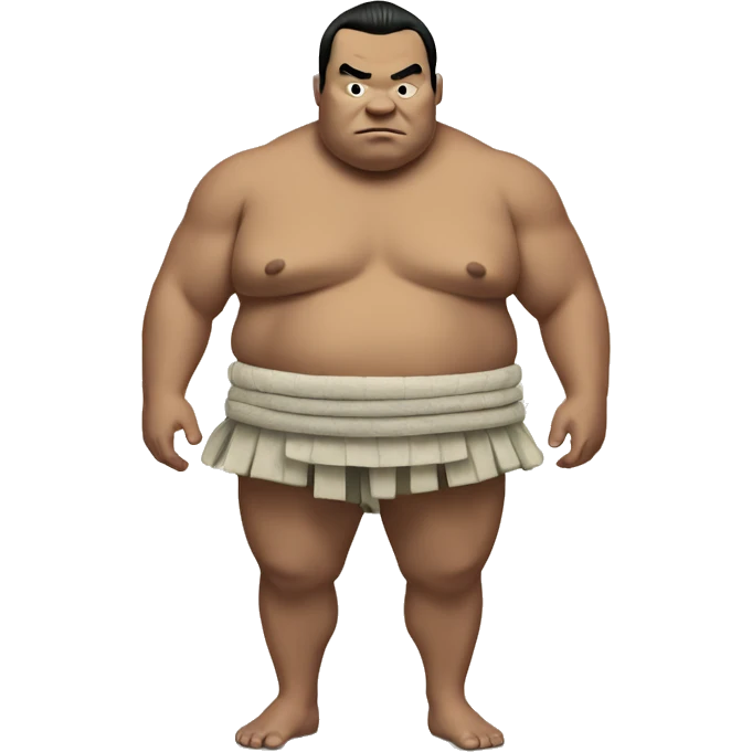 Sumo wrestler emoji