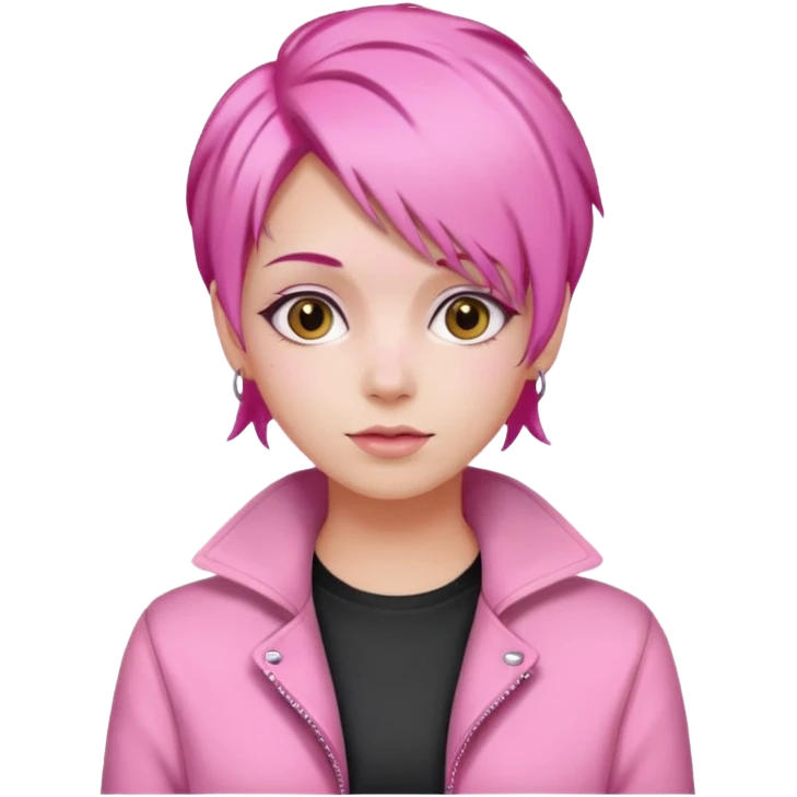 Розовая мода emoji
