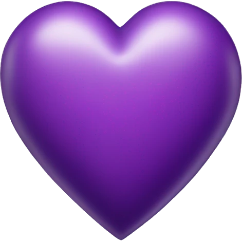 Purple Heart emoji