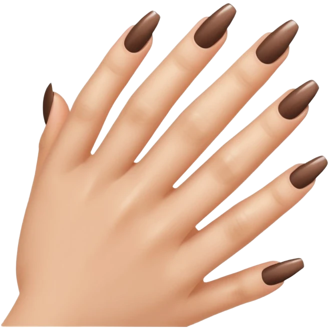 Emoji uñas acrilicas elegantes emoji