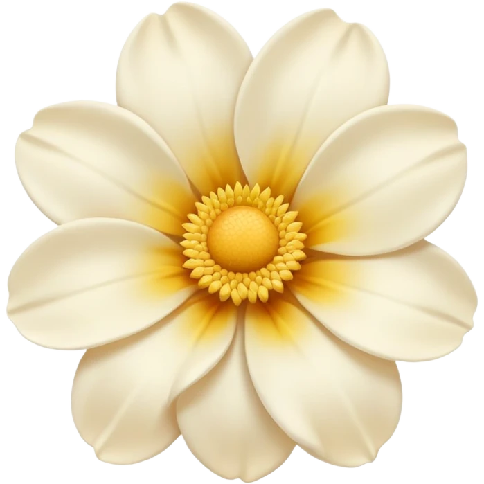Aesthetic flower creamed  emoji