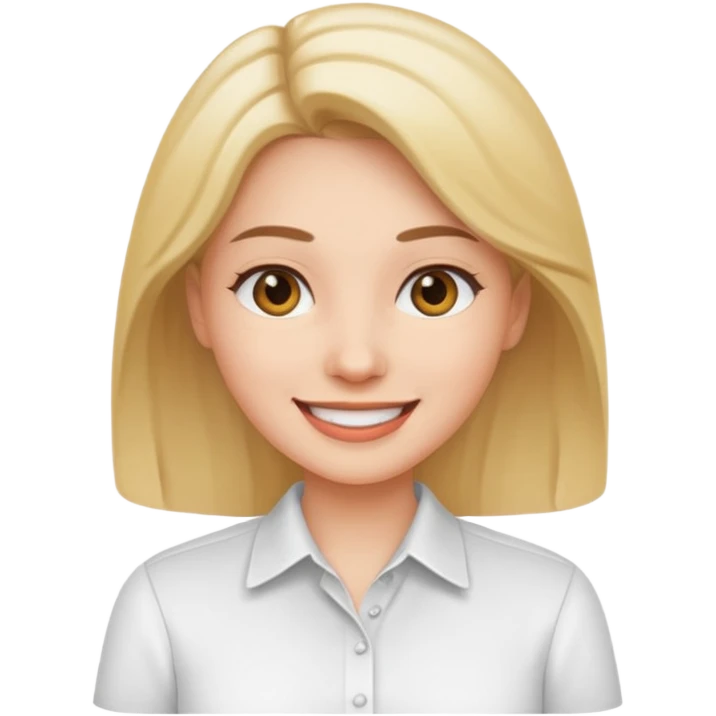 Woman in white shirt meme emoji