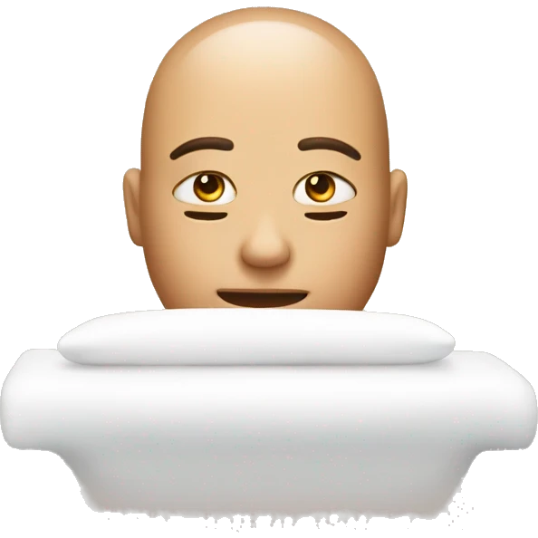 A head recieving a Massage emoji