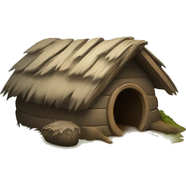 Beaver hut emoji