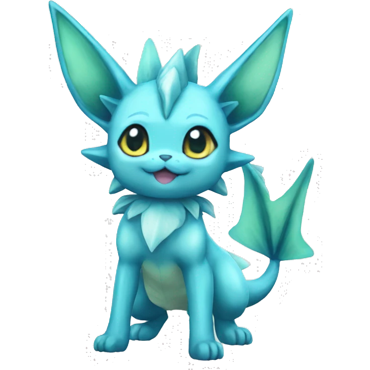 Vaporeon-Glaceon full body emoji