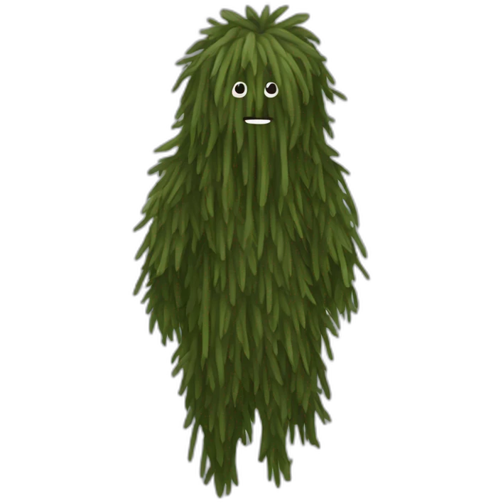 Ghillie suit emoji
