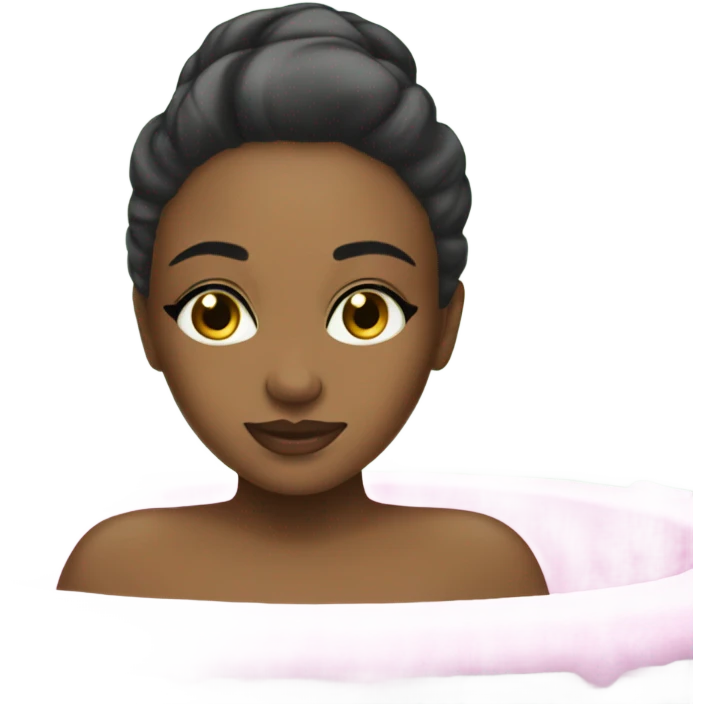 Girly spa day emoji