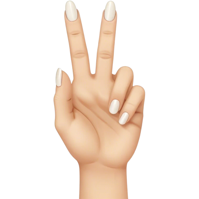middle finger with smiling face emoji
