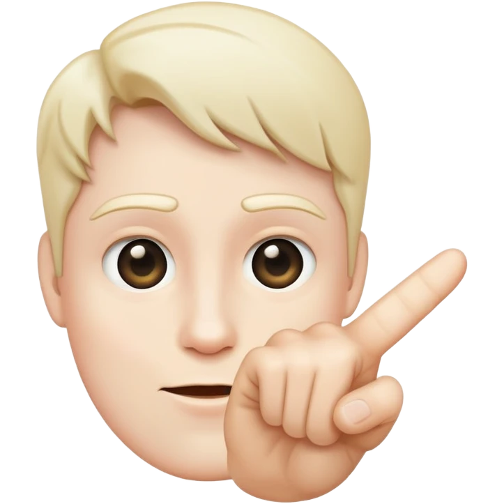 Shh  emoji