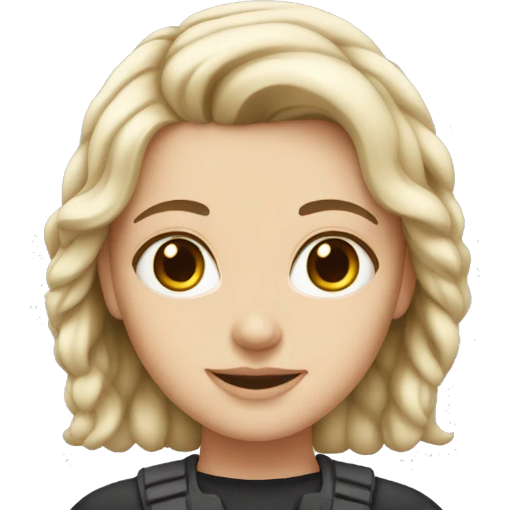 white girl emoji