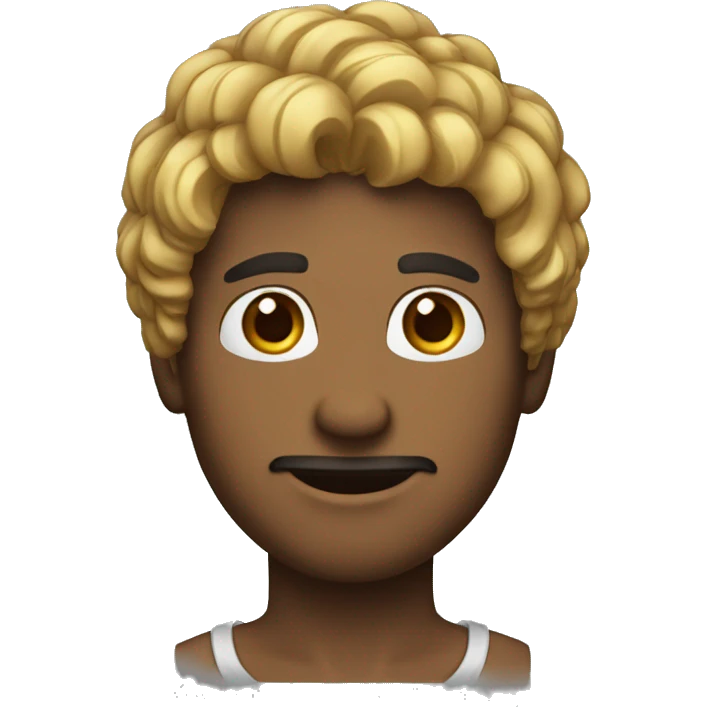 Homem de óculos e cabelo curto  emoji