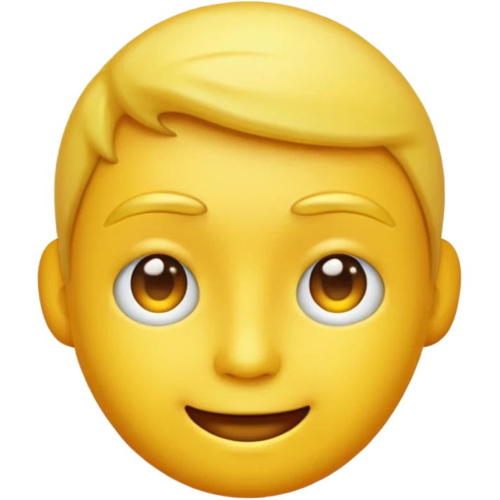 Make a customized yellow head emoji with lit emoji