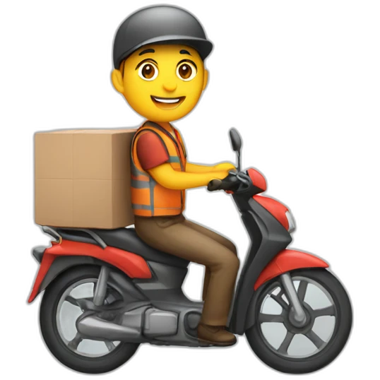 Delivery Rider emoji