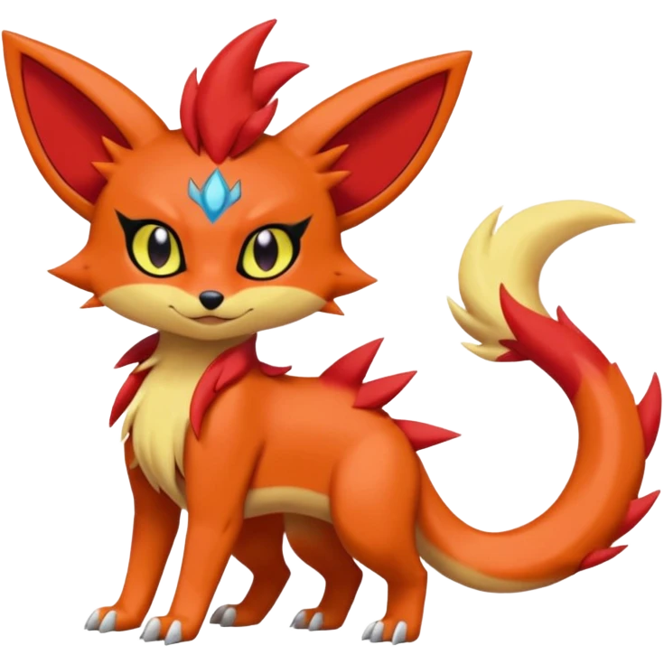 Torracat-Amaura-
Salandit-Fennekin-Fakémon-Digimon-fusion (full body) emoji