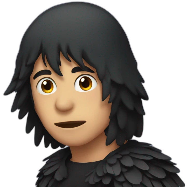 crow emoji