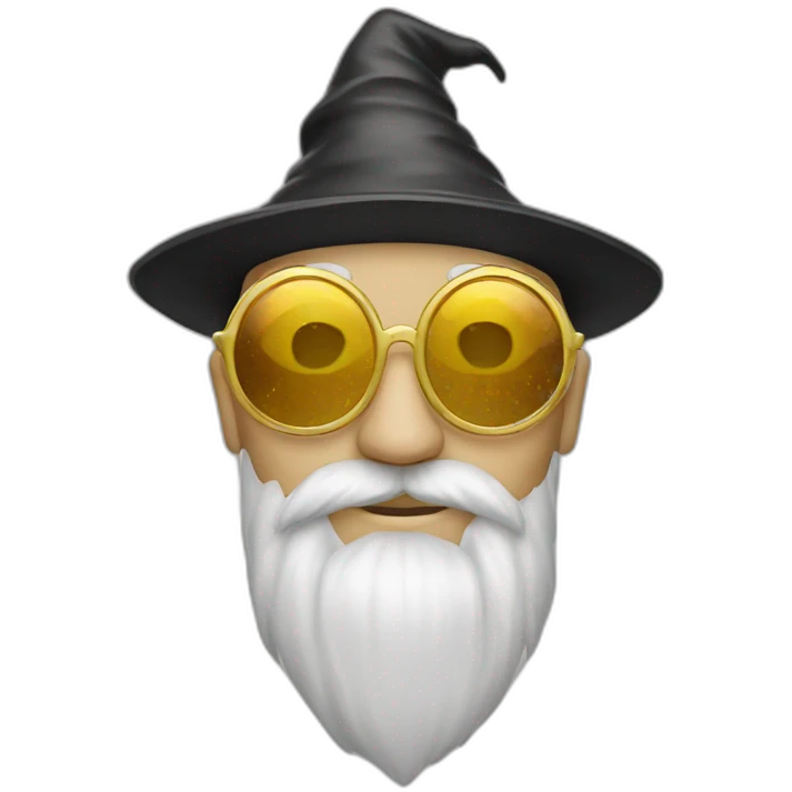 wizard sunglasses emoji