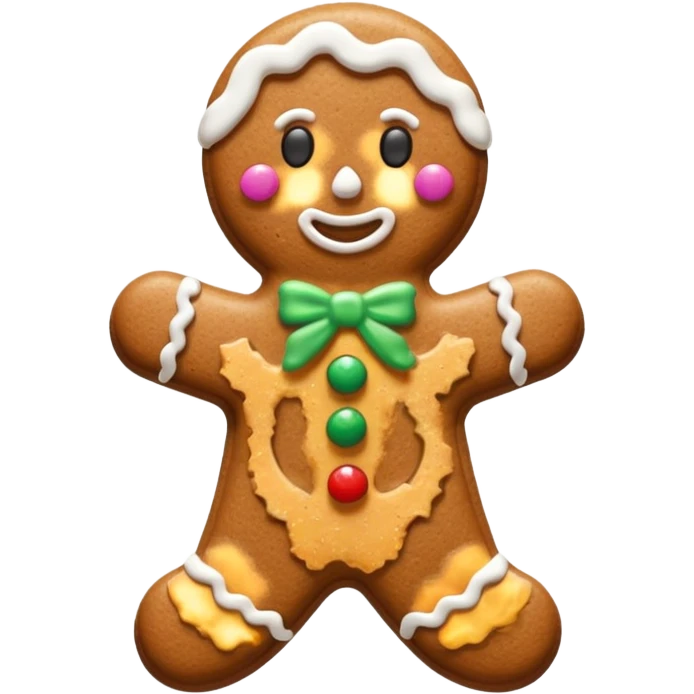 Christmas cookie emoji