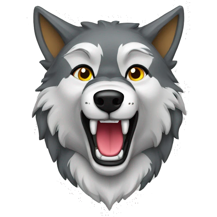 wolf mascot for soccer team emoji