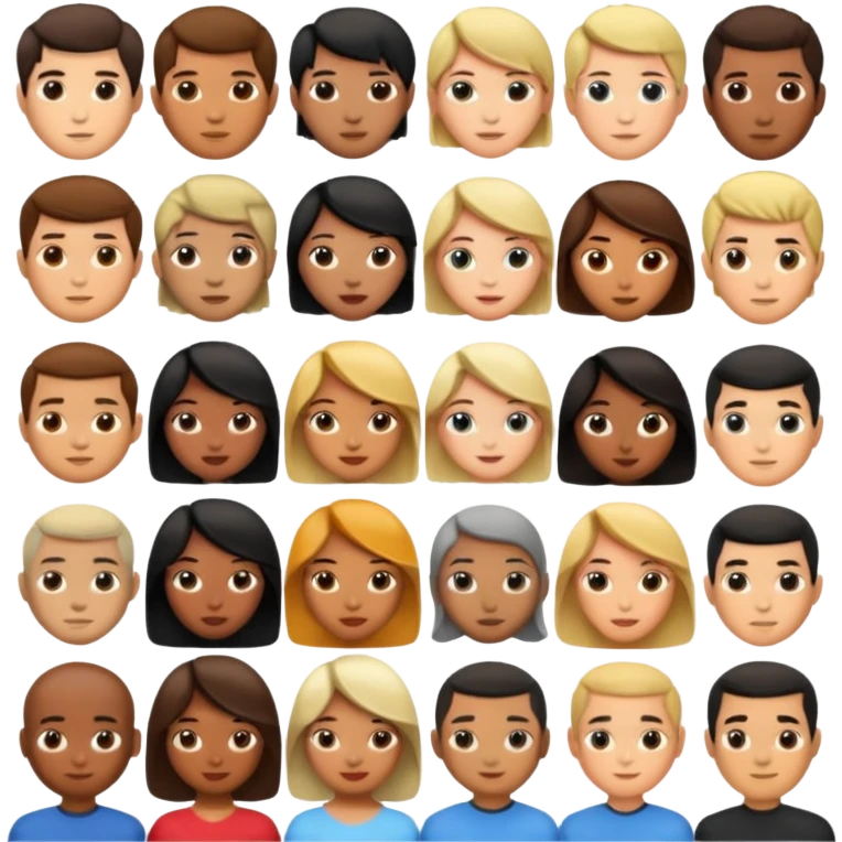 collection of avatars with famous tv shows and movies most icone characters emoji