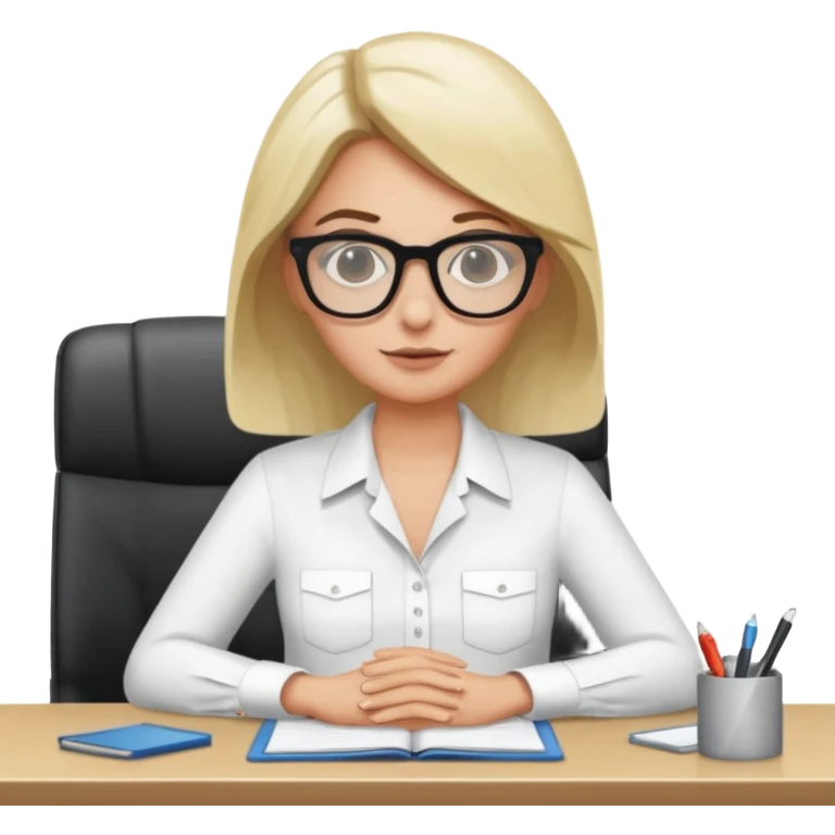 une image de 3/4 avec un recruteur à son bureau PAS DE FACE DE 3/4! qui regarde un candidat assis en face de lui. le recruteur est à droite emoji