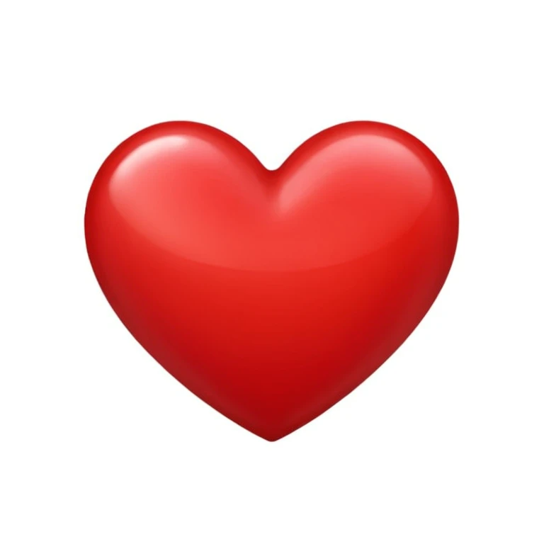 red heart emoji