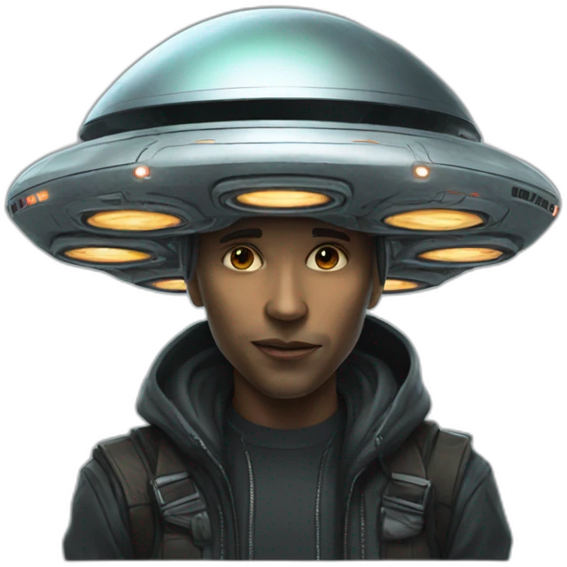 ufo cyberpunk emoji