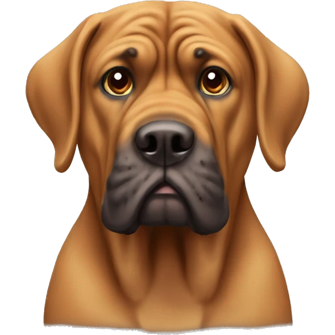 Mastif dog emoji