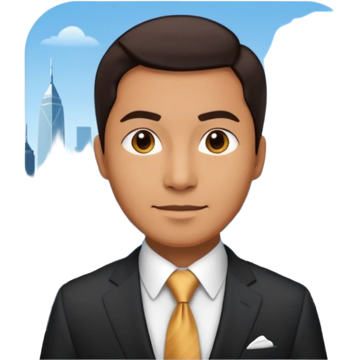 thirty-year-old financial investor, Malaysian, involved in multiple real estate and business ventures in Manhattan and the Middle East. emoji