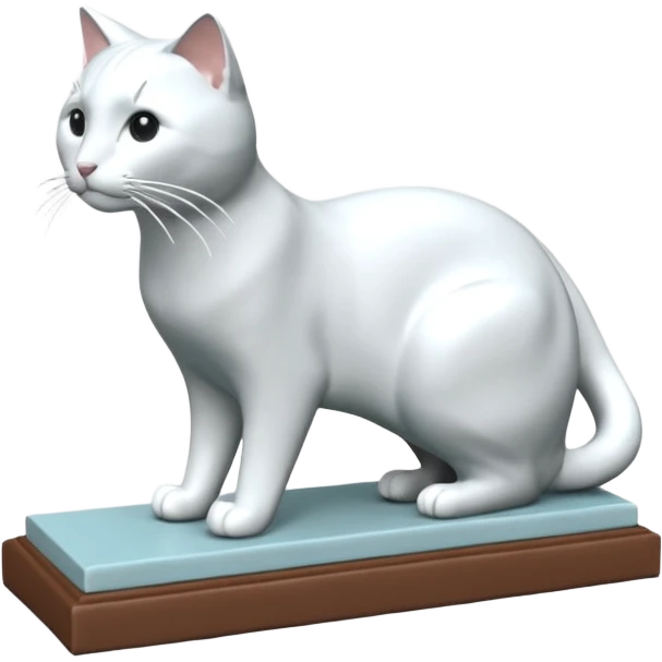 Милый 3D-персонаж (студент), который аккуратно и с улыбкой ставит большой кубик на землю, словно строит фундамент. Ощущение безопасности и начала пути. emoji