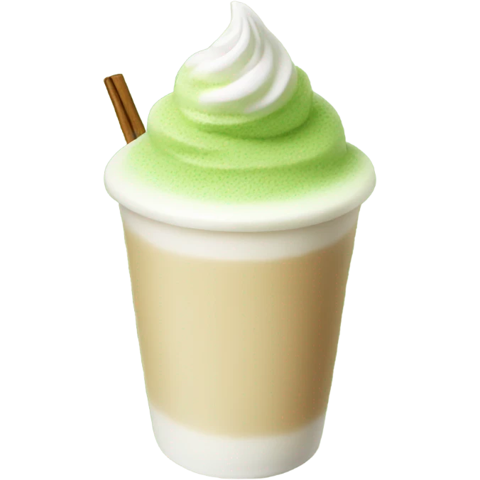 Matcha latte  emoji