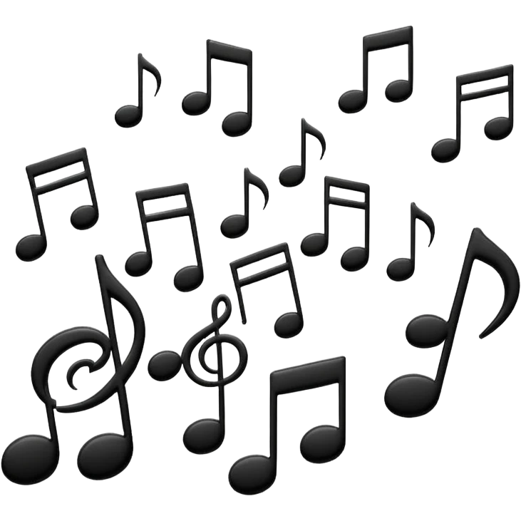 musical notes emoji