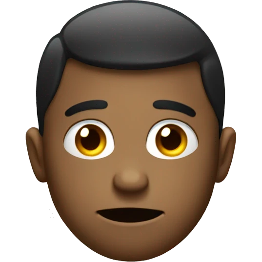 Generate a emoji which are sad but giving a fake smile emoji