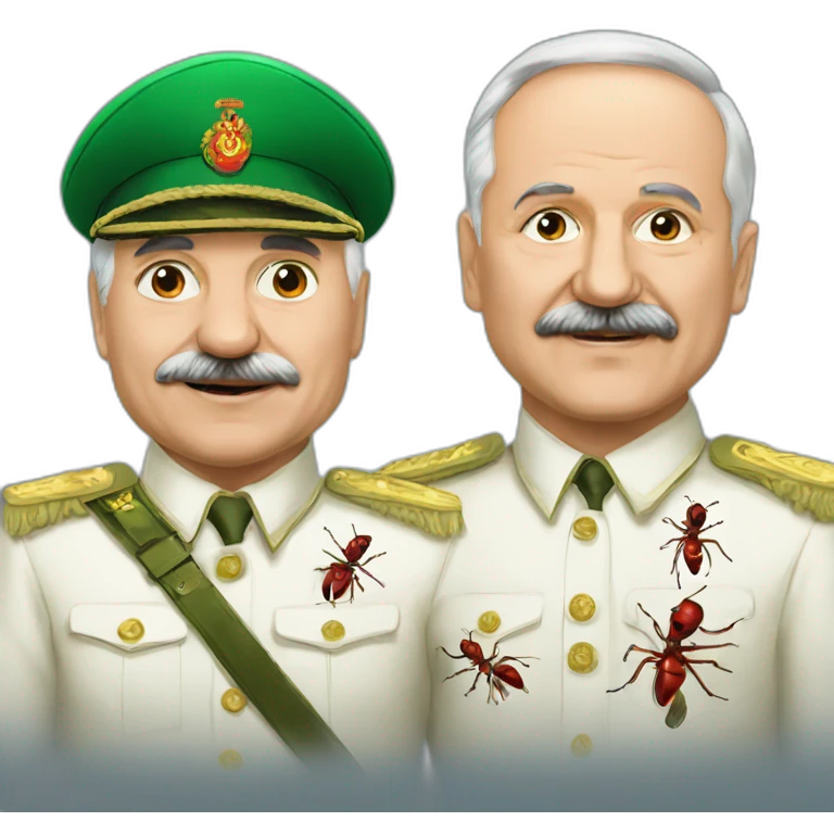 Lukashenko and ants emoji