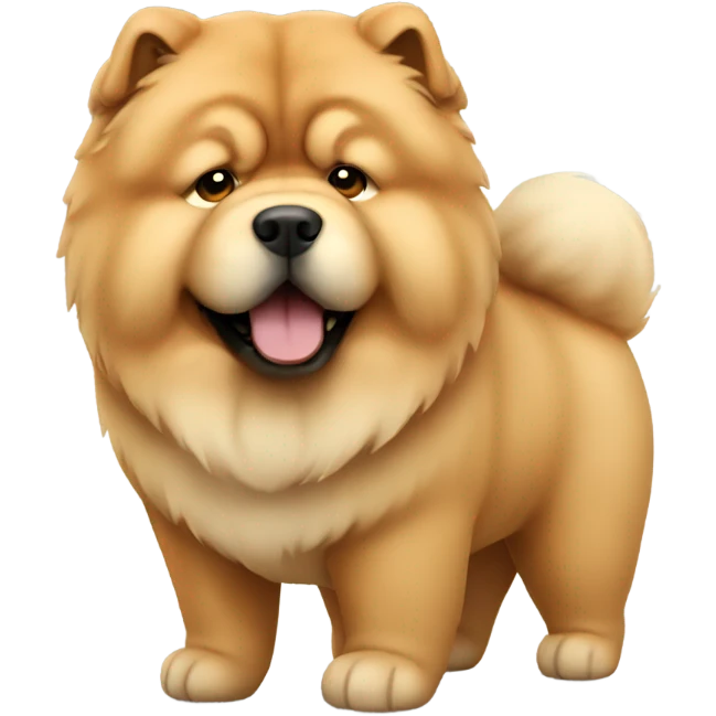 Chow chow emoji