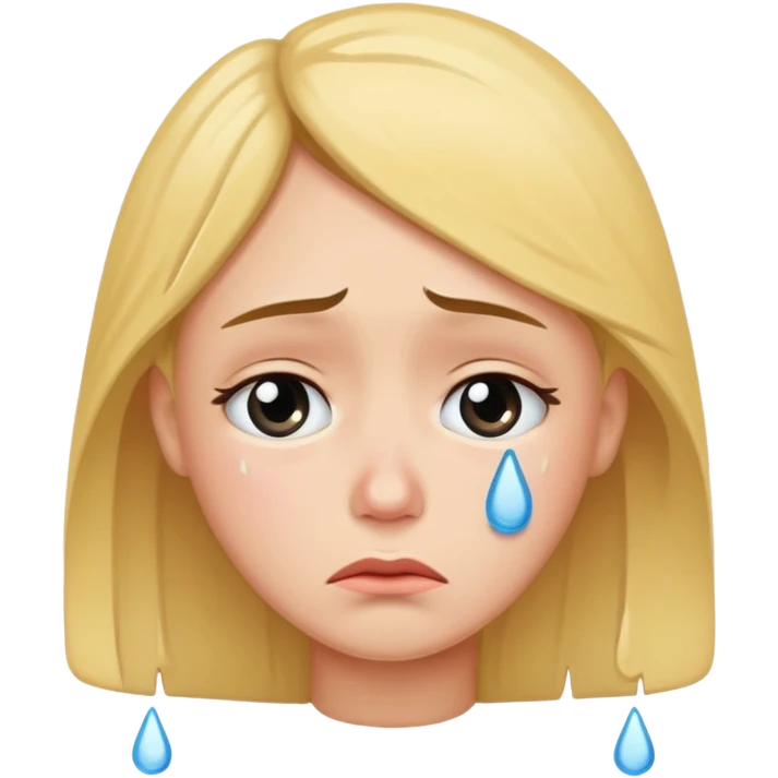 حزين emoji