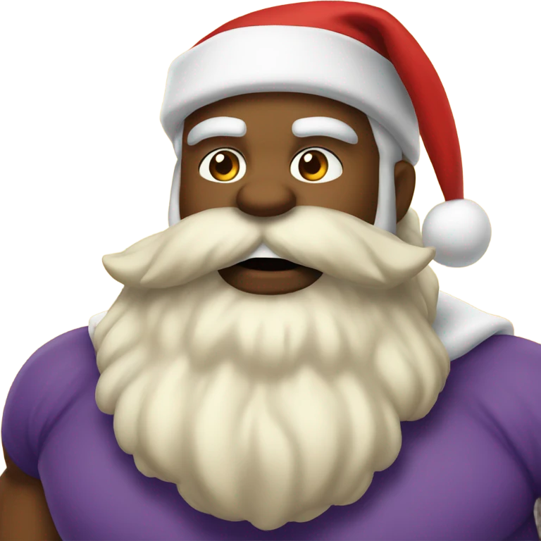 Buff Santa  emoji