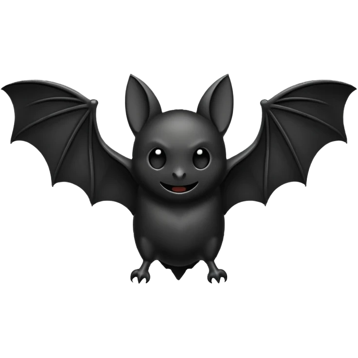 Bat black emoji