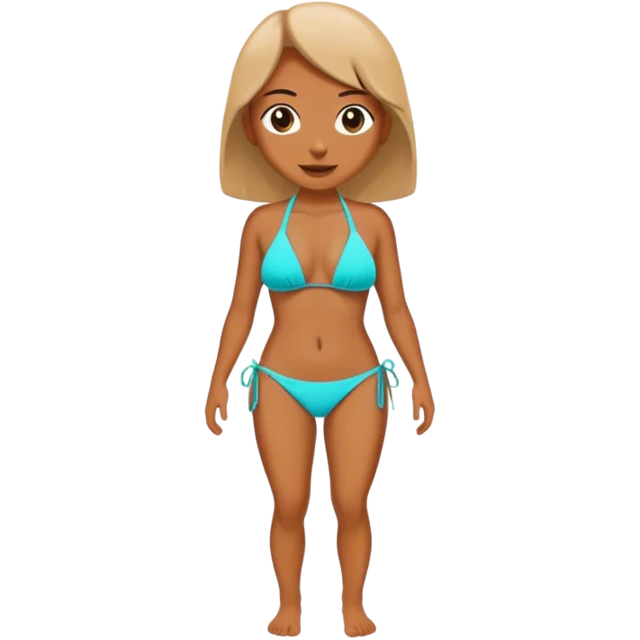 Tan bikini  emoji