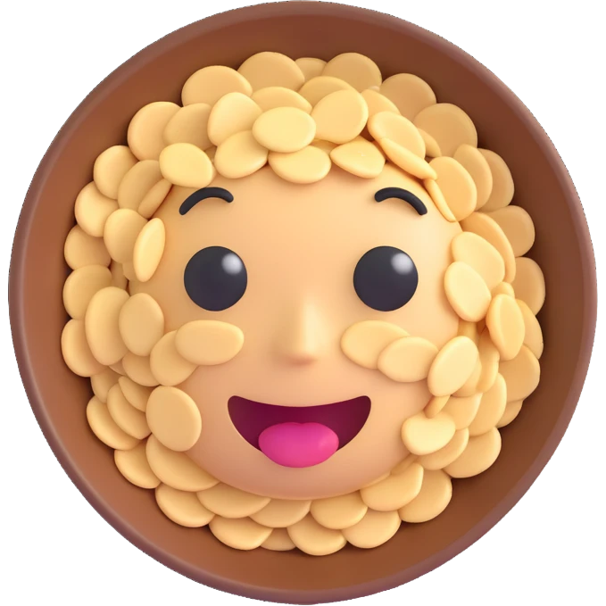 oatmeal flakes emoji emoji