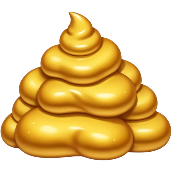 golden poop emoji